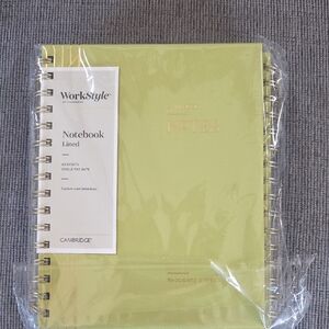 Work Style Cambridge Green Spiral Notebooks, Set Of 4